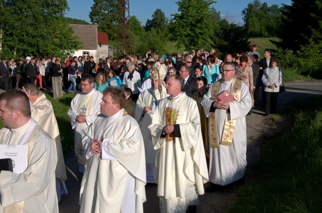 Poświęcenie kościoła w Uboczu