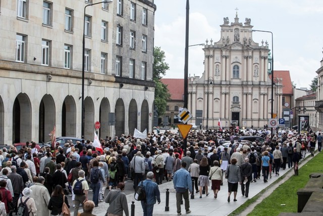 Procesja jak 75 lat temu