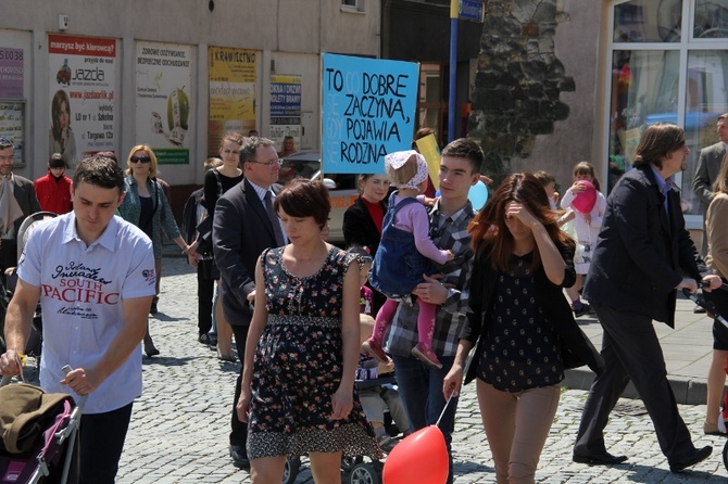 Marsz dla Życia i Rodziny - Wodzisław Śl. 2013