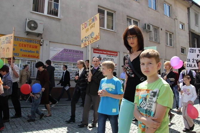 Marsz dla Życia i Rodziny - Wodzisław Śl. 2013