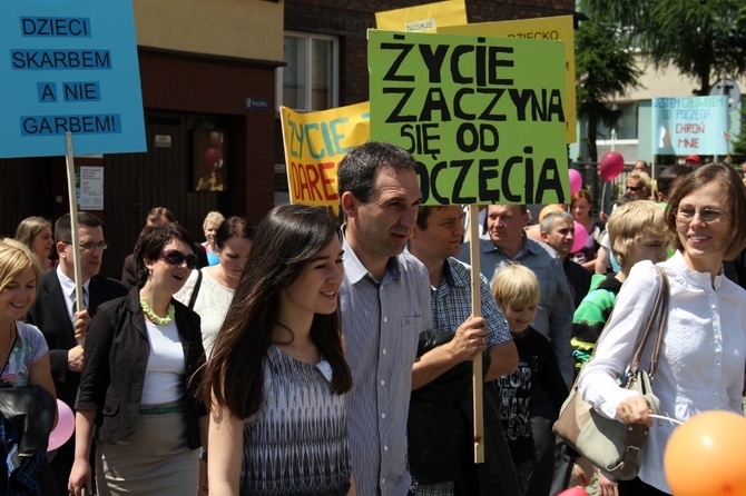 Marsz dla Życia i Rodziny - Wodzisław Śl. 2013