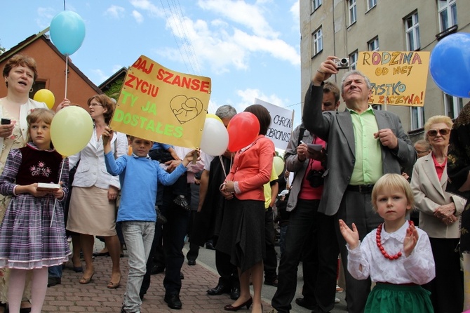 Marsz dla Życia i Rodziny - Wodzisław Śl. 2013