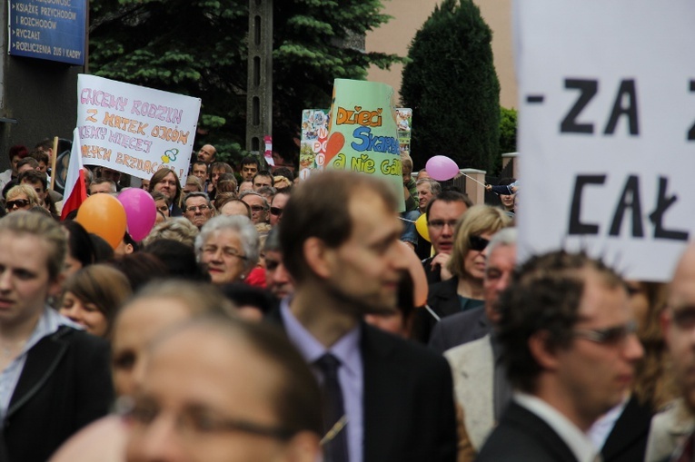Marsz dla Życia i Rodziny - Wodzisław Śl. 2013