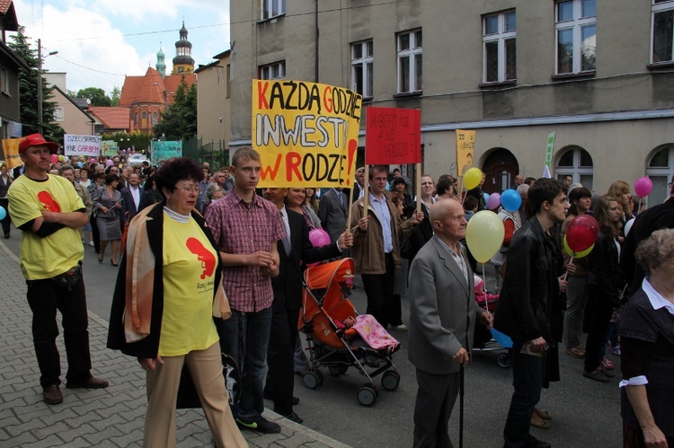 Marsz dla Życia i Rodziny - Wodzisław Śl. 2013