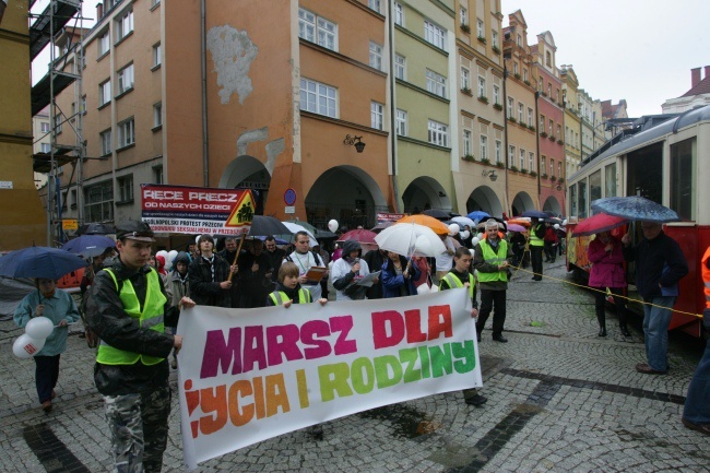 Marsz dla Życia i Rodziny w Jeleniej Górze