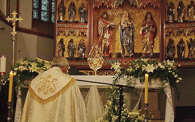 Nabożeństwu w koszalińskiej katedrze przewodniczył biskup diecezjalny Edward Dajczak 