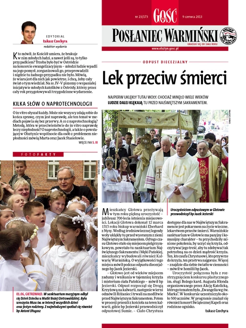 Posłaniec Warmiński 23/2013