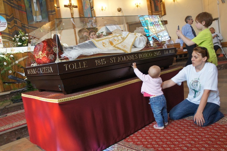 Relikwie św. Jana Bosko w Żyrardowie