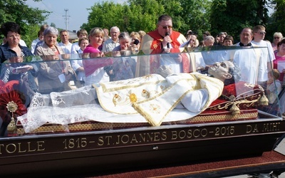 Relikwie św. Jana Bosko w Żyrardowie