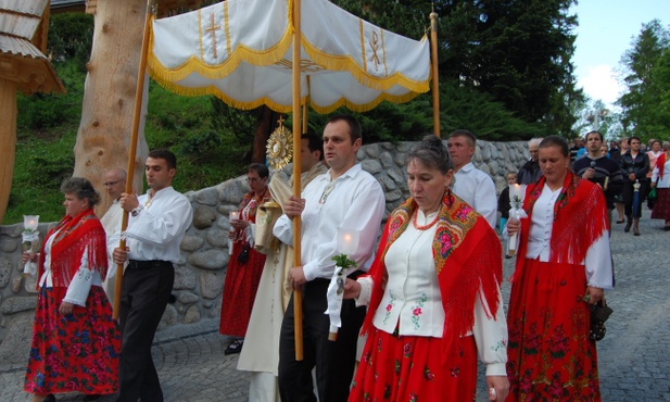 Góralska procesja ku czci Serca Jezusowego