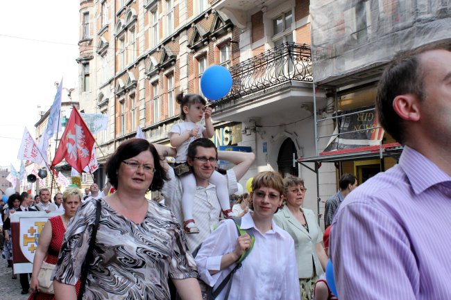 Marsz za życiem i rodziną w Bytomiu