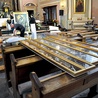 Wszystkie „skarby”, czyli zabytki ruchome z wnętrza fary, na czas remontu zostały przeniesione do Muzeum Diecezjalnego