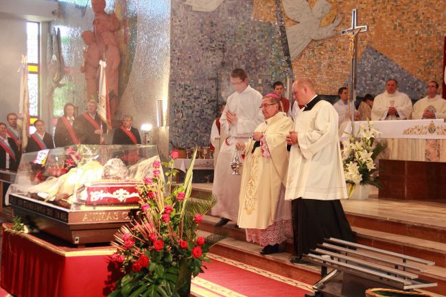 Relikwia św. Jana Bosko w archidiecezji gdańskiej