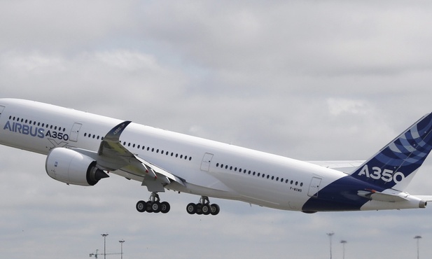 Airbus A350 wylądował
