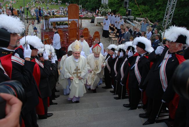 Uroczystości na Świętym Krzyżu