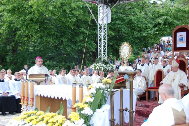 Uroczystości na Świętym Krzyżu