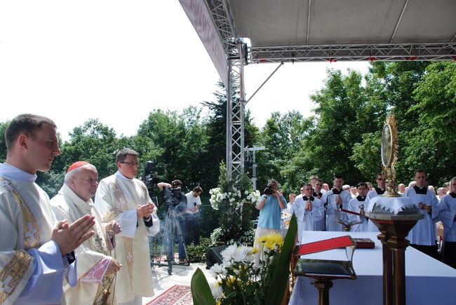 Uroczystości na Świętym Krzyżu