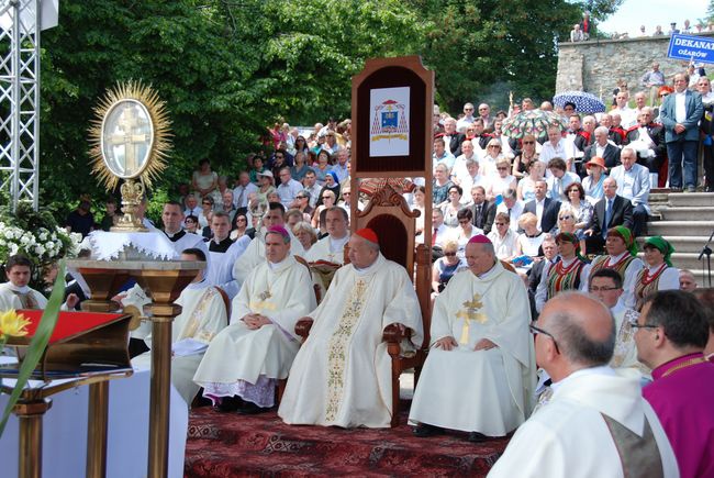 Uroczystości na Świętym Krzyżu