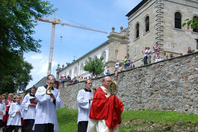 Uroczystości na Świętym Krzyżu