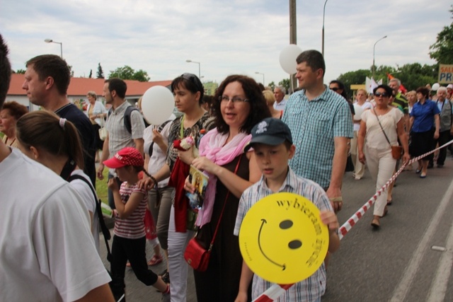 Marsz dla Życia i Rodziny - Oświęcim, 16 czerwca 2013 r.