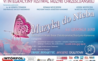 VI Integracyjny Festiwal Muzyki Chrześcijańskiej w Skarżysku-Kamiennej już 22 czerwca