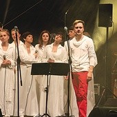 Na dziedzińcu Zamku Lubelskiego wystąpił zespół Gospel Rain 