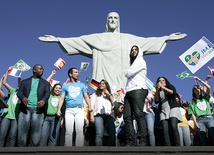 Figura Chrystusa z Rio wpisana jest w logo Światowych Dni Młodzieży 2013. Mogą tam przybyć nawet 3 miliony młodych,  w tym 2 tysiące z Polski 