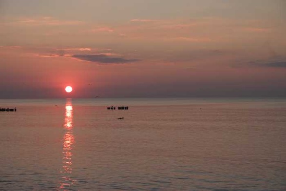 Przełamał się na środku oceanu