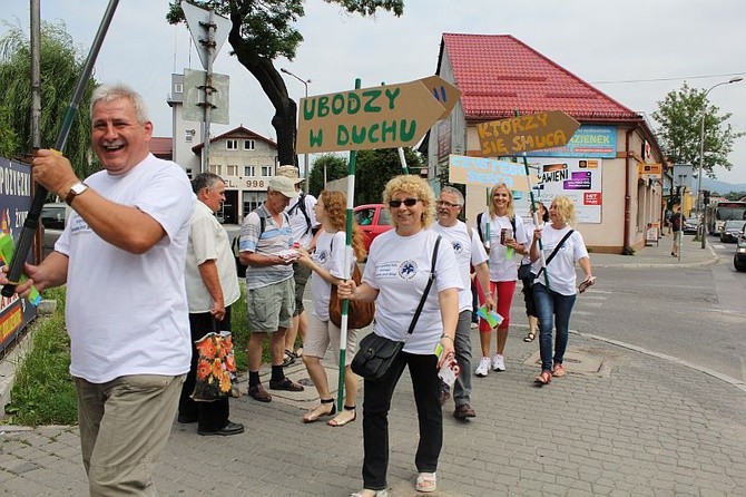 Happening ewangelizatorów