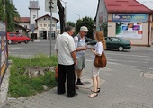 Happening ewangelizatorów