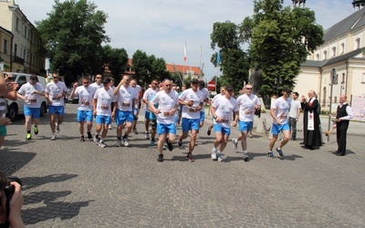 Start pielgrzymki biegowej na Jasną Górę