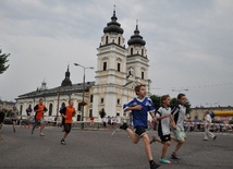 W biegu ulicznym wzięli licznie udział młodzi mieszkańcy Mławy