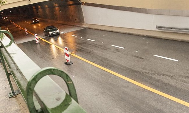 Zalało tunel. Znowu?