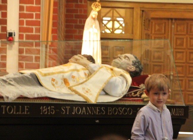 Przybycie relikwii św. Jana Bosko do Wrocławia