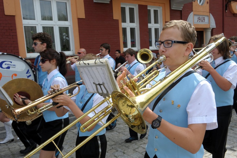 Odpust w Strzegomiu - orkiestra dęta