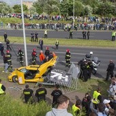 Wypadek na Gran Turismo Polonia