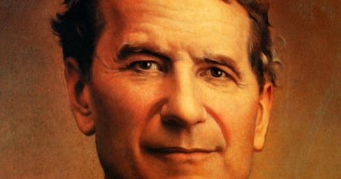 Obraz św. Jana Bosko z Oratorium salezjańskiego w Oświęcimiu na Zasolu