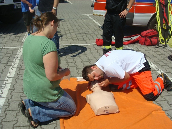 Akcja policji w Żorach
