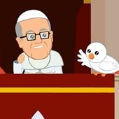 Zobacz kreskówkę o papieżu