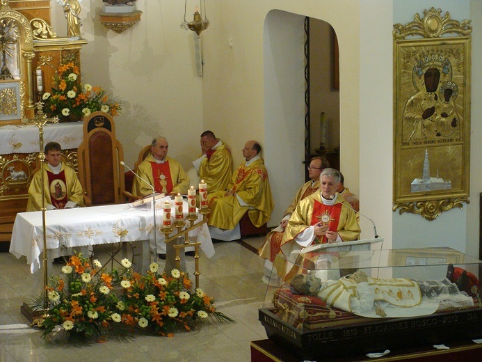 Św. Jan Bosko w Pogrzebieniu