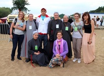 Na Festiwal Młodych przyjechała grupa z Rogozina z siostrami Misjonarkami Krwi Chrystusa