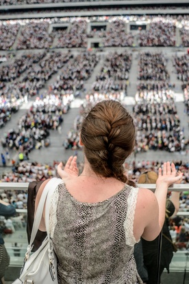 Stadion Narodowy pełen Ducha Świętego