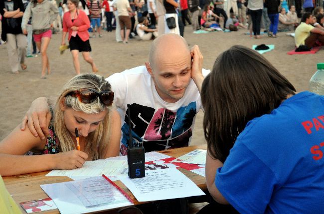 Copacabana na plaży