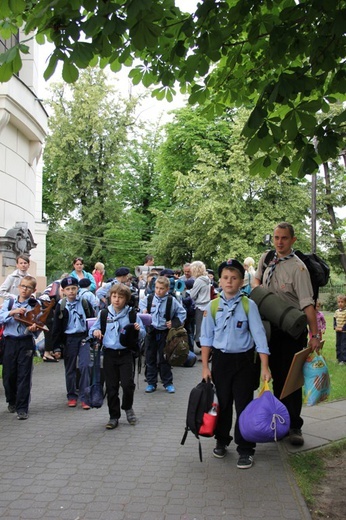 Obóz wilczków w Studziannej