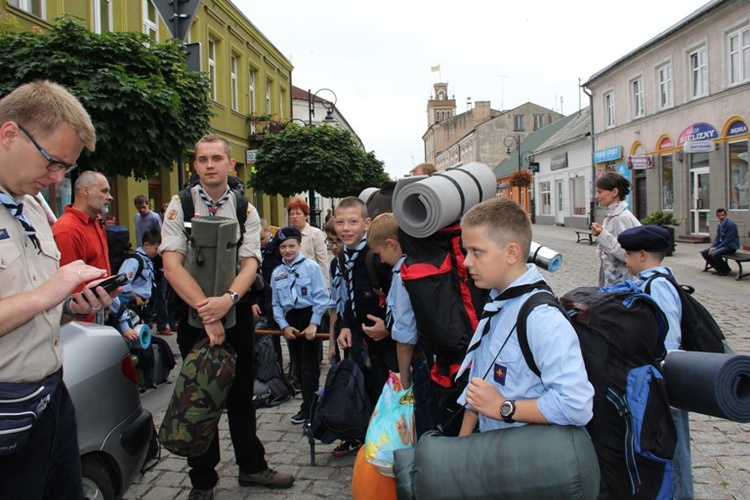 Obóz wilczków w Studziannej