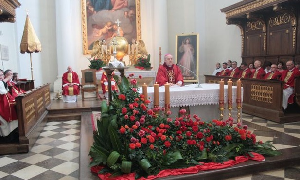 Mszy św. przewodniczył bp E. Frankowski