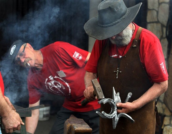 Warsztaty kowalstwa w Wojciechowie