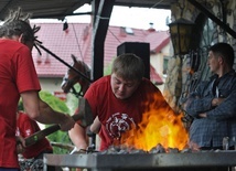 Warsztaty kowalstwa w Wojciechowie