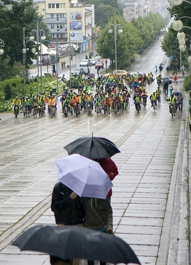 Finał pielgrzymki rowerowej