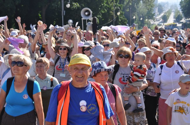 Opolska pielgrzymka na Jasnej Górze